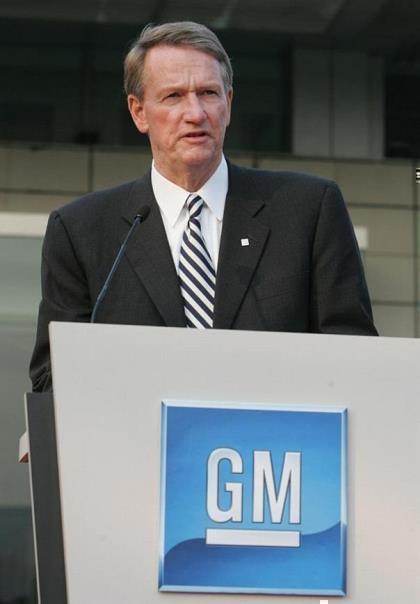 General Motors Corp. Chairman and CEO Rick Wagoner.